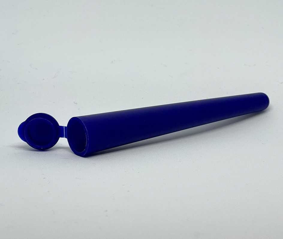 TUBE DE RANGEMENT A BEDO PLASTIQUE BLEU