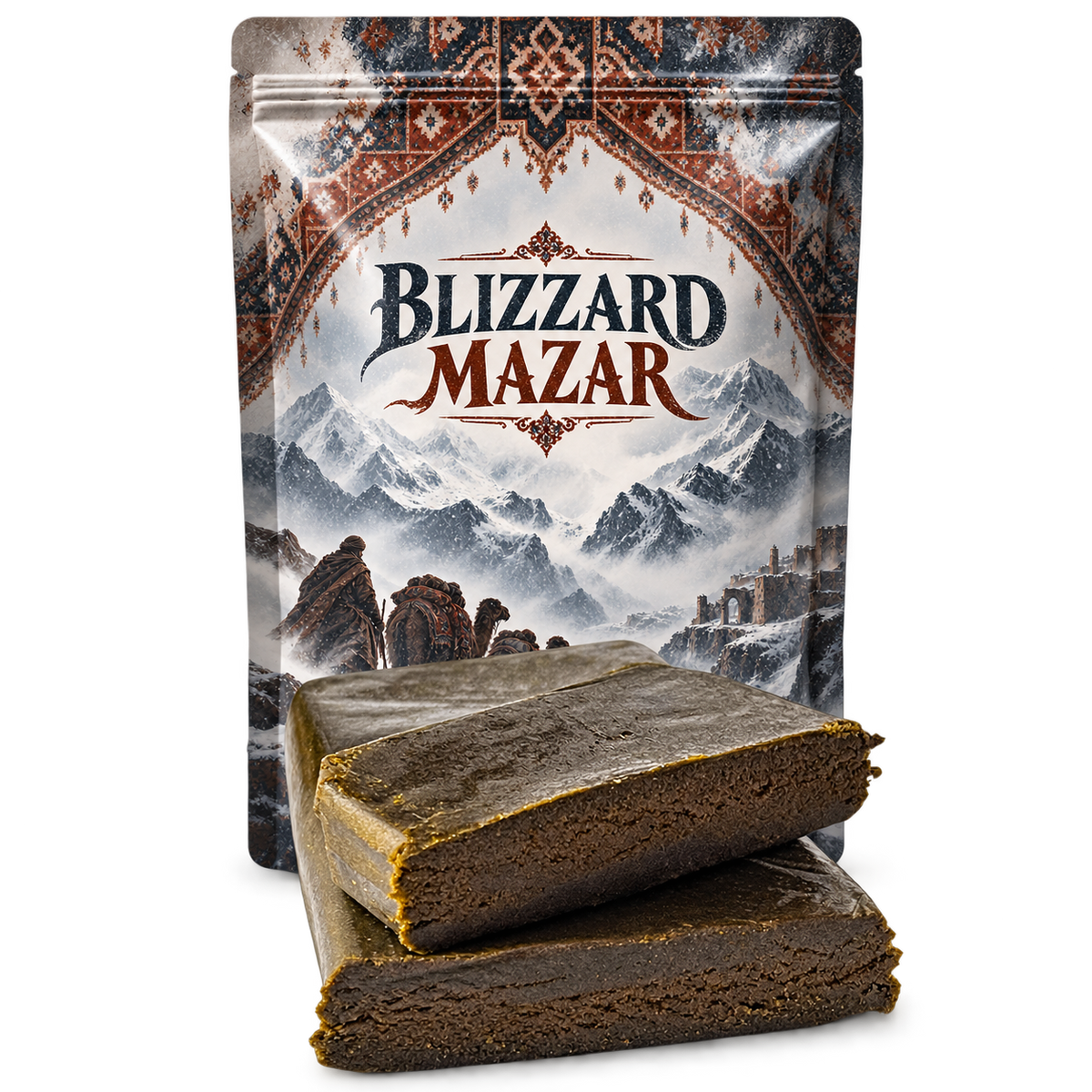 BLIZZARD MAZAR HASH DELTA CSA 22% + CBD 43%