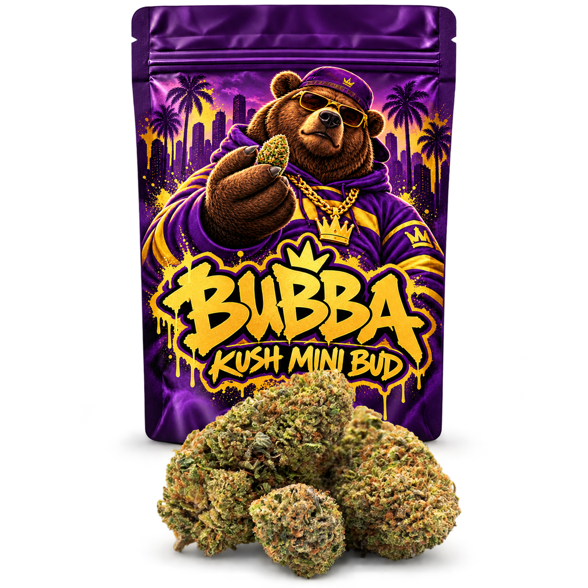 BUBBA KUSH MINI BUD CSA 14%