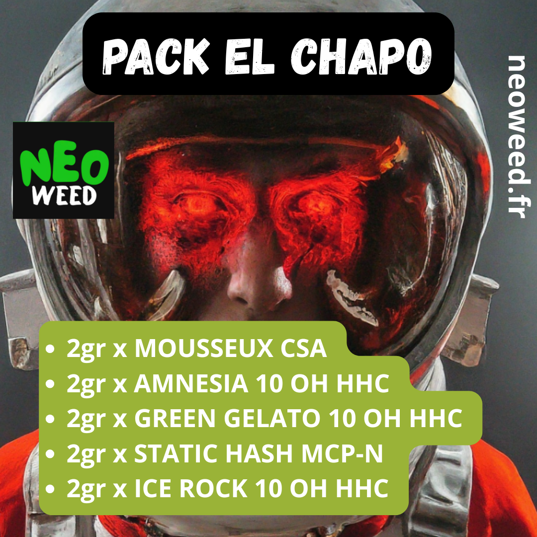 PACK "EL CHAPO" 10gr